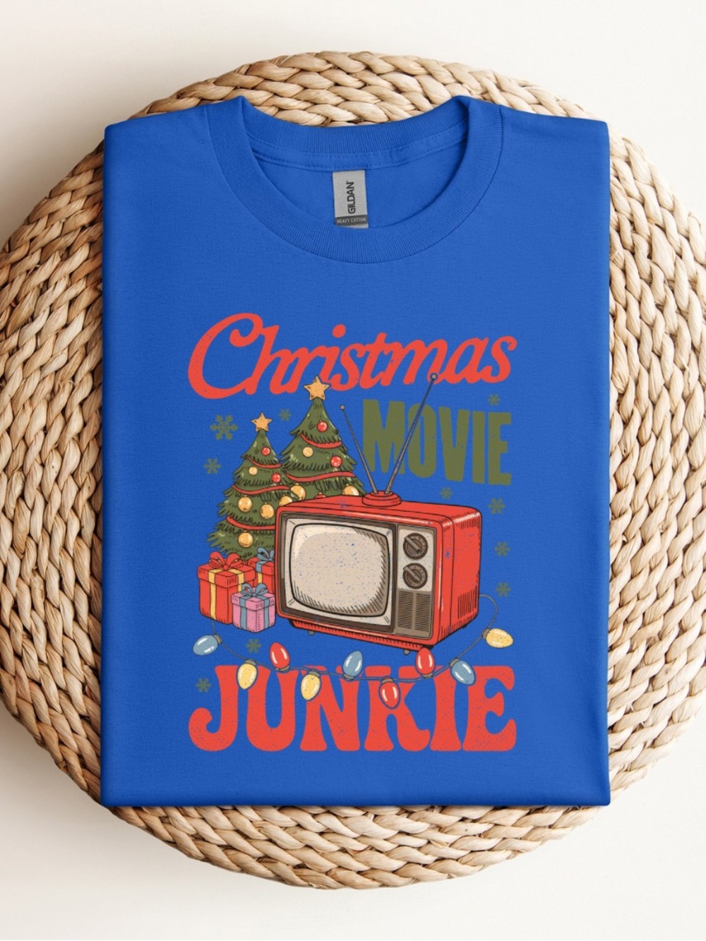 Christmas Movie Junkie T-Shirt